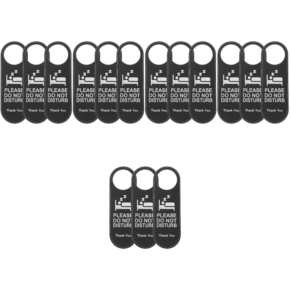 

15 Pcs Hotel Door Sign Double-side Hanging Hanger Service Room Not Disturb Office House Number Reversible Make