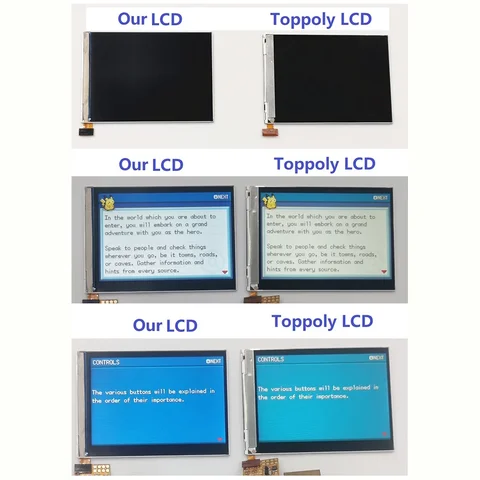 HISPEEDIDO GBA V2 IPS Подсветка ЖК-дисплея с сенсорной подсветкой, цветной 10-уровневый комплект яркости для консоли Game Boy Advance GBA