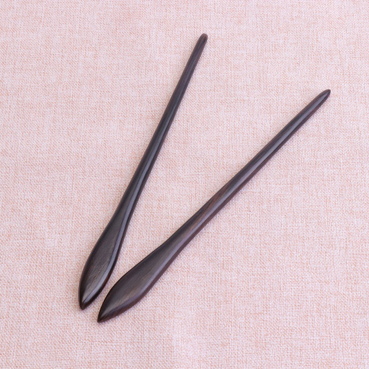 

2 Wooden Hair Sticks Chinese Hair Chopsticks Chinese Hair Accessories Ebony Hairpin Hairpins Chinese Traditional Hair Chopsticks