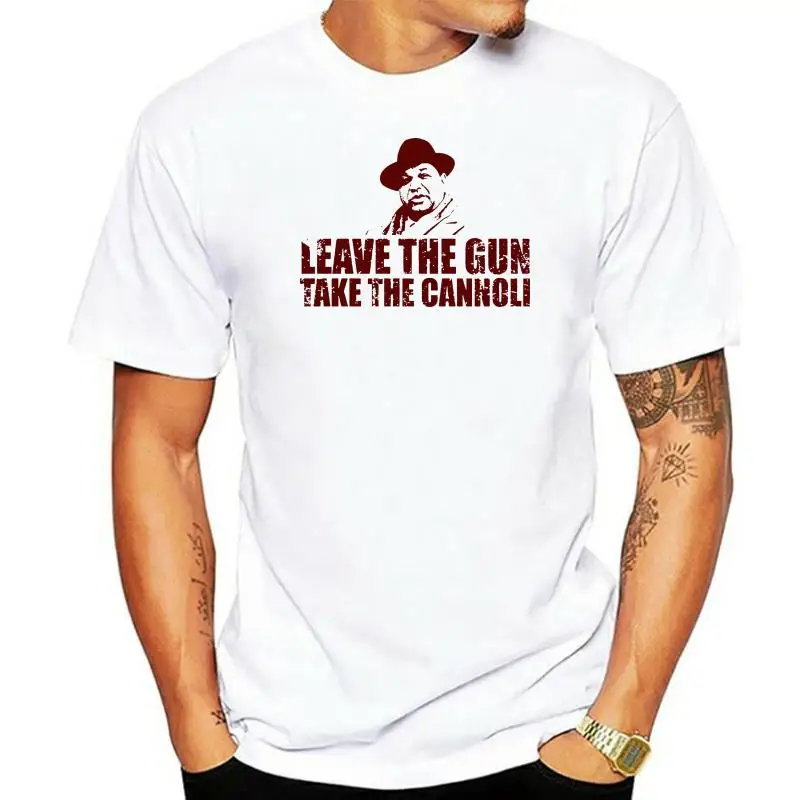 

The Godfather Leave the Gun Take the Cannoli Fat Clemenza mafia mob T Shirt