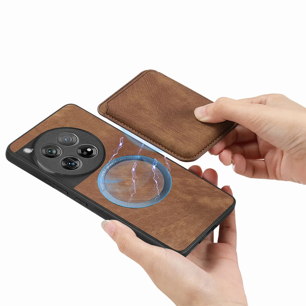 Для Oneplus 12 11 10T 5G Magsafe чехол OnePlus ACE Pro 2 в 1 съемная кожаная задняя крышка One Plus Nord CE Lite