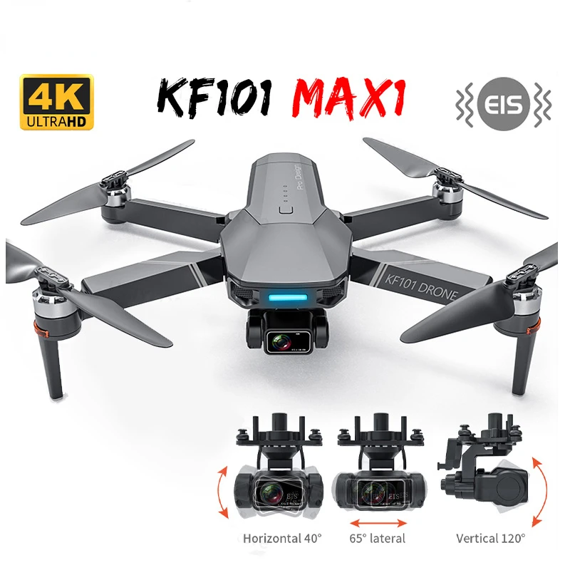 

Складной Квадрокоптер HD EIS Drone 4K, профессиональный фонарь с Wi-Fi, 3-осевой шарнирный подвес, бесщеточный двигатель, Радиоуправляемый