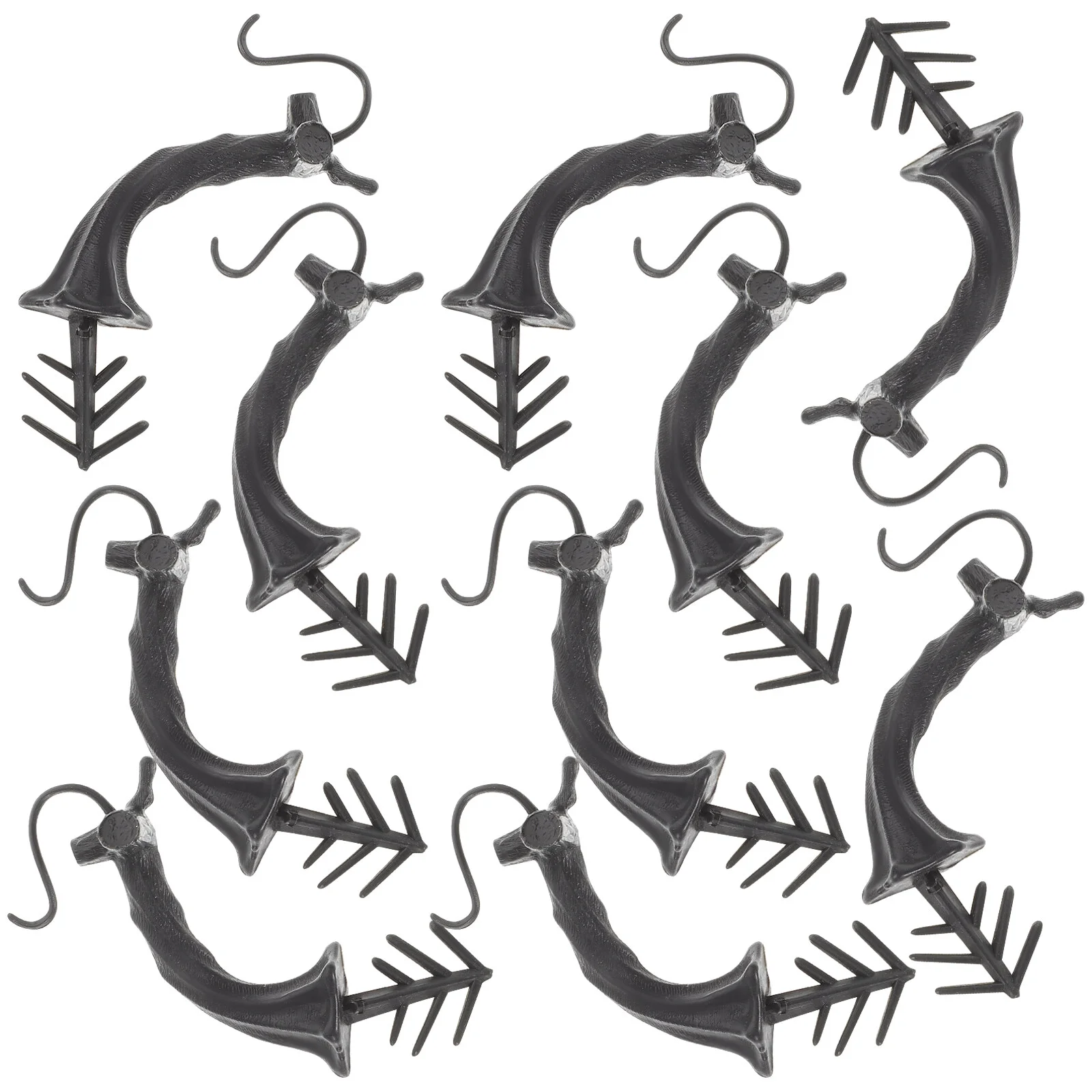 

Pumpkin Plastic Handle Simulation Stems Halloween Decorations DIY Supplies Accessory