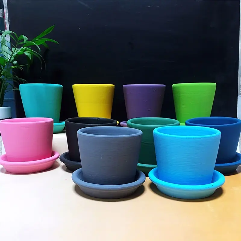 Глиняные Горшки Mini Teeny горшки глиняные керамические кактусы Симпатичные