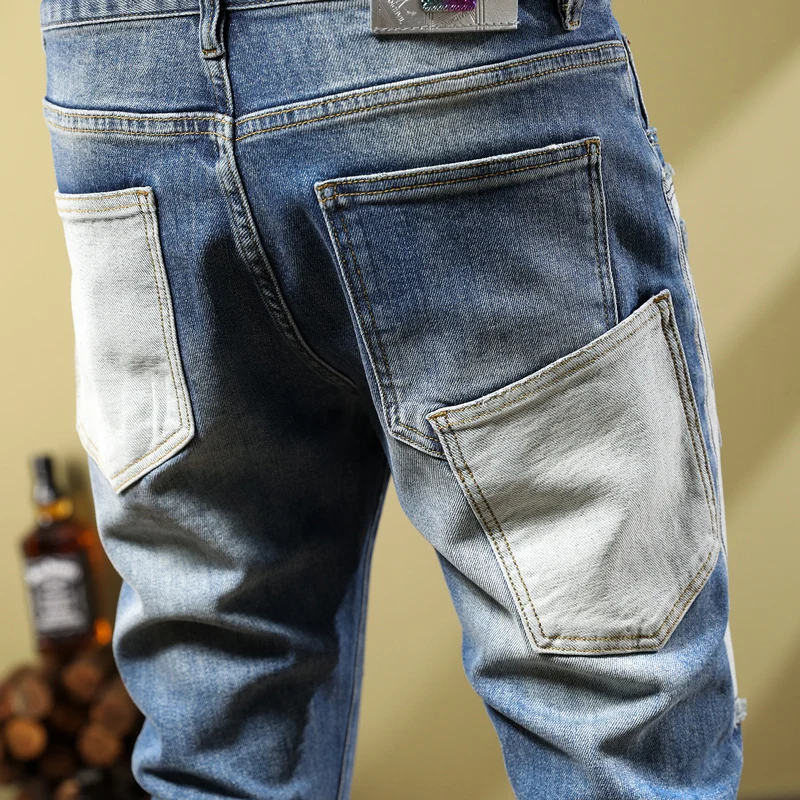 Рисунок 5 - Джинсы мужские Стрейчевые в стиле ретро