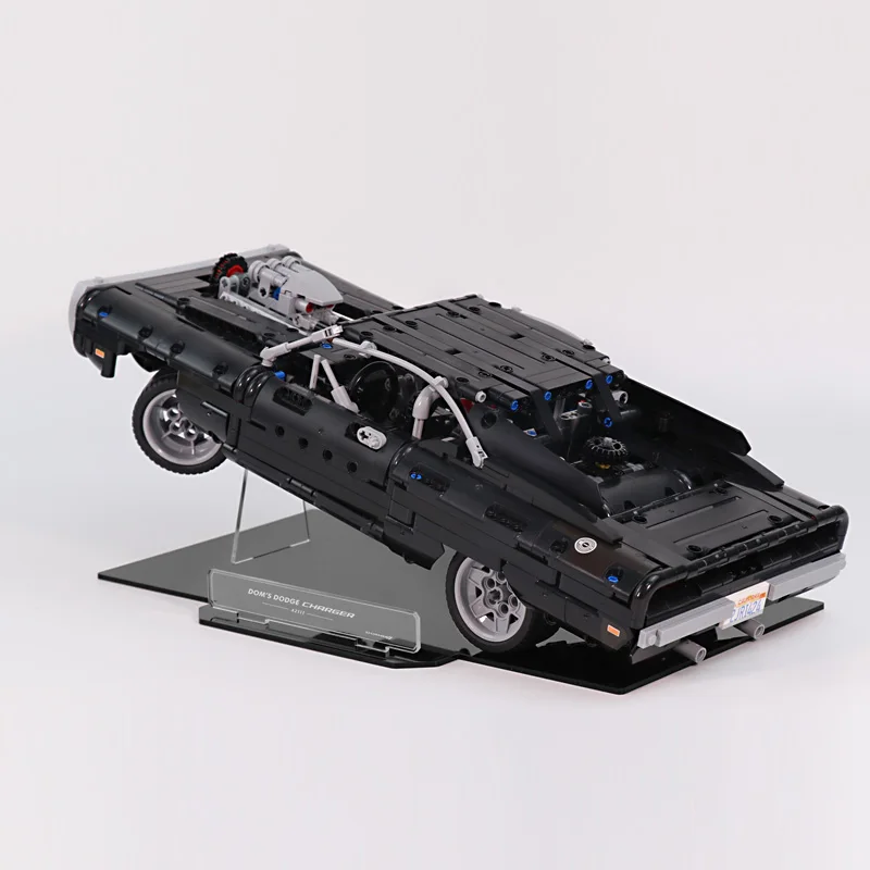 

Акриловая витрина для технического быстрого Форсажа Dom's Dodge Charger 42111, конструктор гоночного автомобиля (только Стенд дисплея)