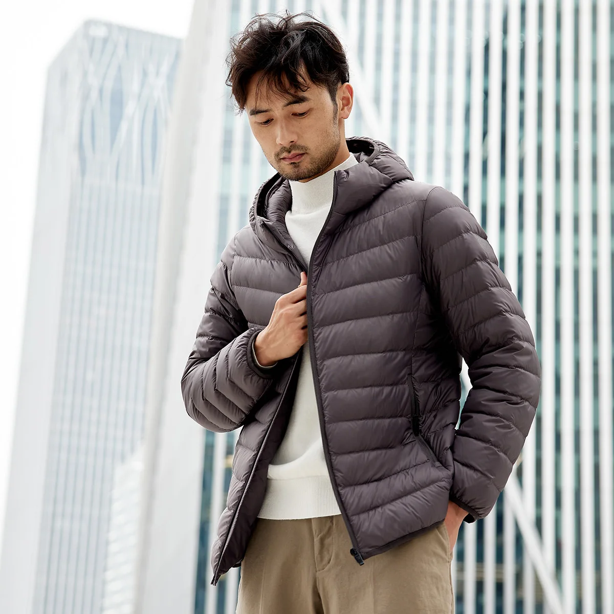 TANBOER 90%Duck Down Filled Winter Coats Outwear Fashion Quality Puffer Jackets TF216203