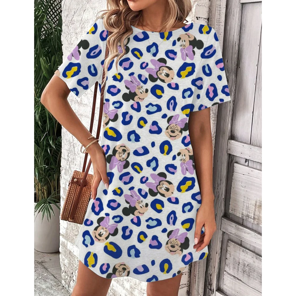 2025 европейское и американское трансграничное женское новое платье с круглым