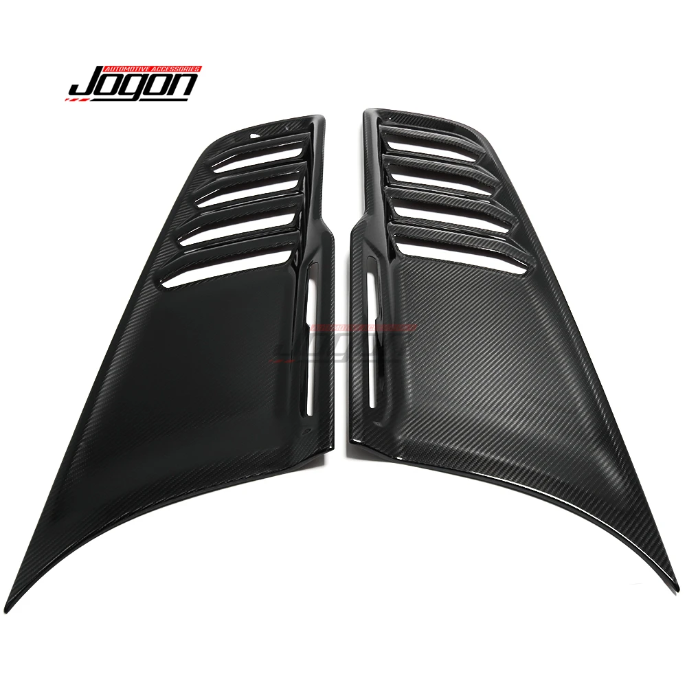 2 шт. бампер для переднего капота автомобиля из углеродного волокна Dodge RAM 1500 TRX