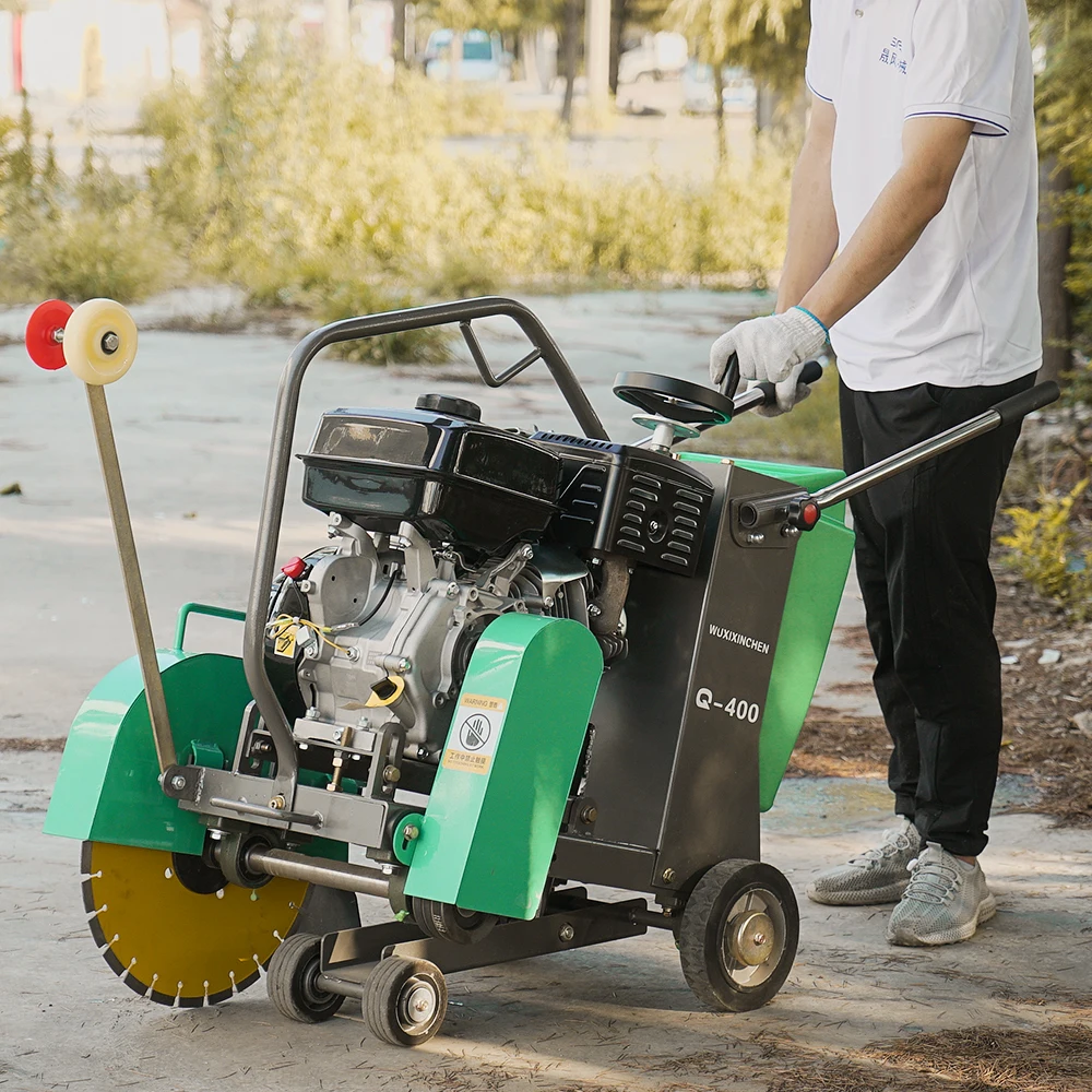 400 мм ручная асфальтовая бензиновая дорожная пила для бетона