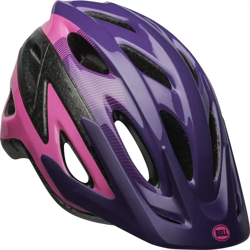 

Велосипедный шлем, спортивный розовый/фиолетовый, Молодежный 8 + (52-58 см)