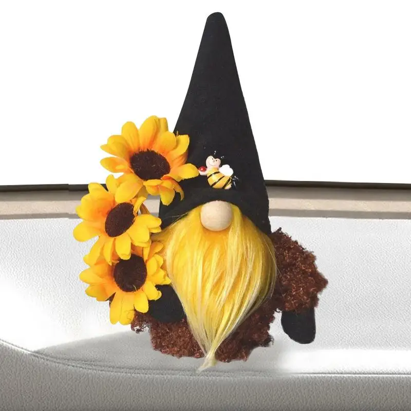 

Подсолнух, пчела, гоблин, украшение, карликовая кукла, пчела, эльфов, аксессуары для украшения дома, весеннее украшение для рабочего стола, п...