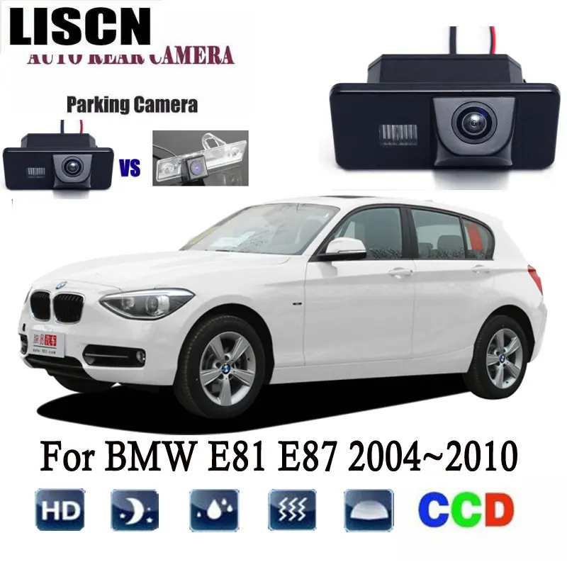 Фото Камера заднего вида для BMW E81 E87 2004 ~ 2010 CCD камера ночного видения/камера номерного знака Оригинальная камера с отверстием №1