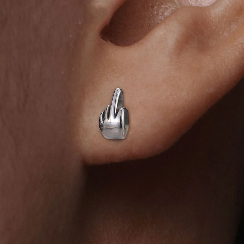 Мужские и женские ювелирные украшения в стиле панк из нержавеющей стали