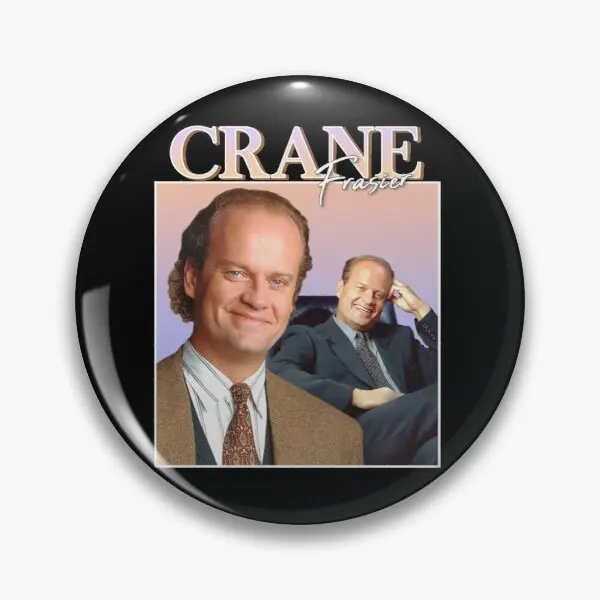 

Frasier Crane винтажный Ретро дизайн Мягкая булавка для пуговиц шляпа подарок декор воротник мультфильм Модная одежда значок брошь ювелирное изделие забавное