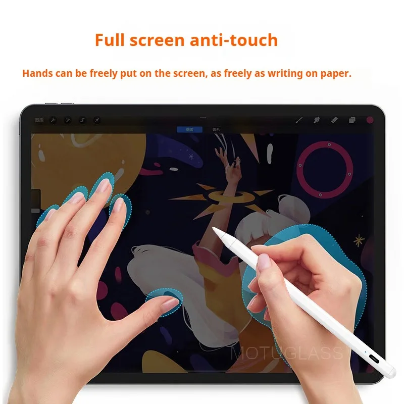 Высокочувствительный стилус для iPad совместимый с Apple Pencil точного рисования