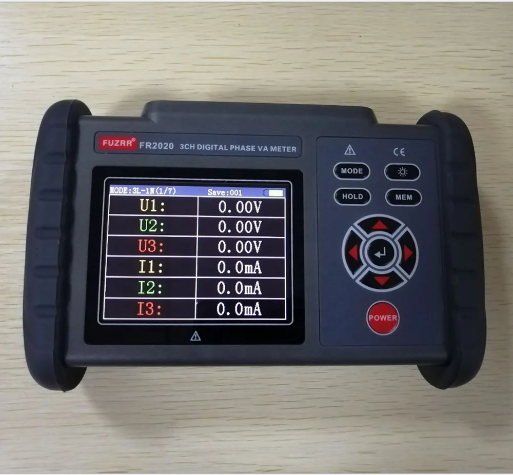 FR2020 Трехфазные цифровые фазовые вольтметры для измерения