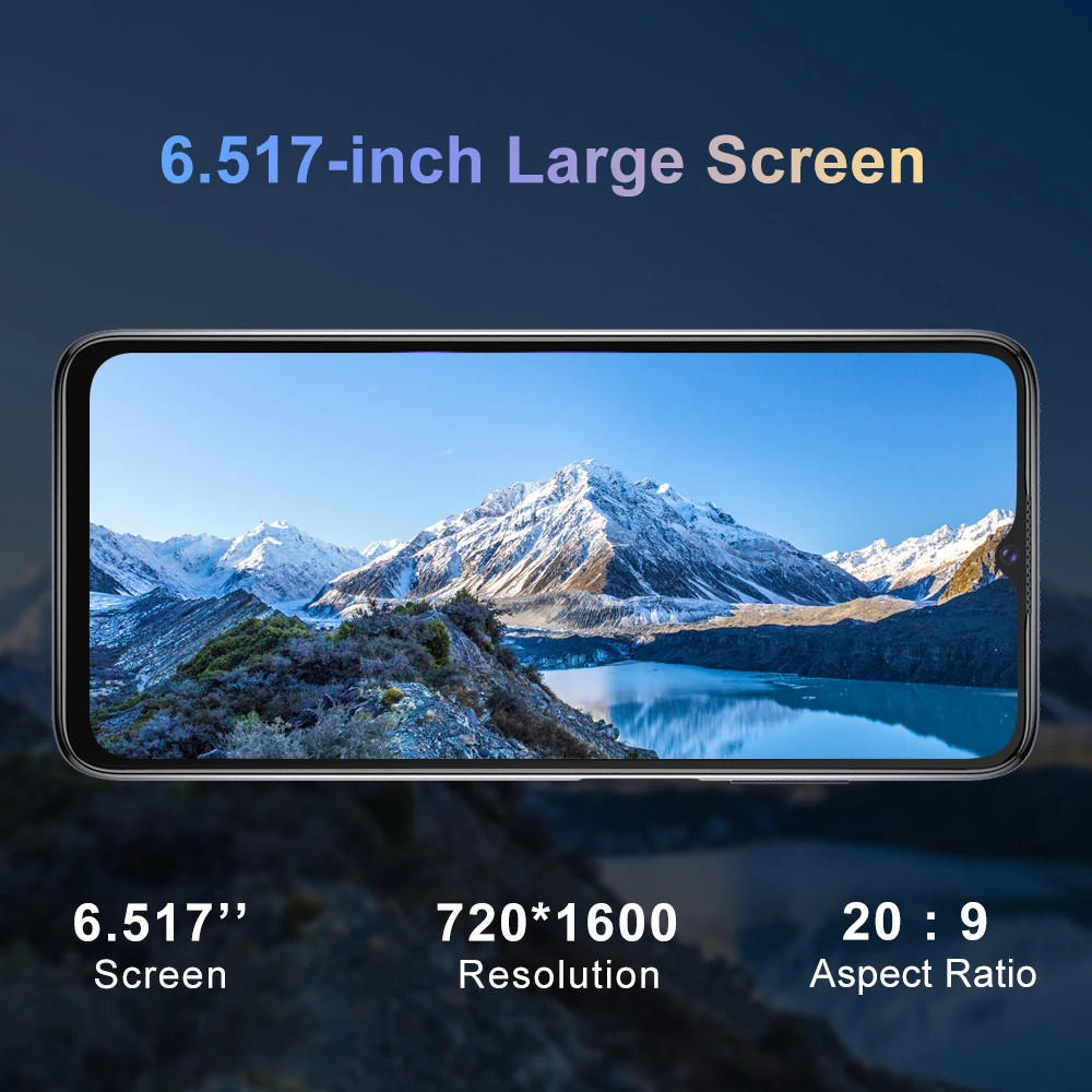 Cubot P60, Android Smartphone 2022,  6GB+128GB (256GB Extended), Octa-Core, 6.517