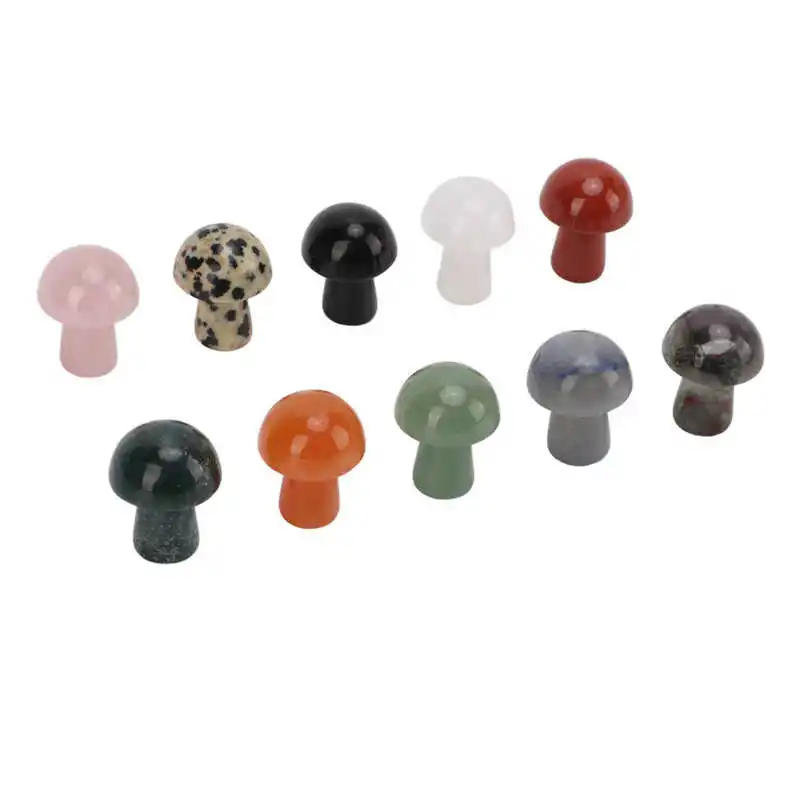 

Кристаллы в форме гриба, изысканный материал из полудрагоценных камней, кристаллы в форме гриба для ванны, для посадки в ванной комнате