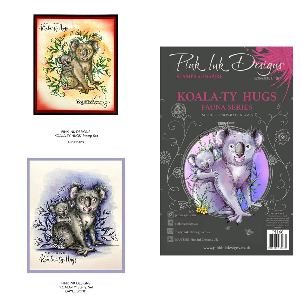 

Koala Animal New Arrival Clear Stamps No Cutting Dies For Diy Scrapbooking Paper Card Decoration Photo Album Stamping Craft