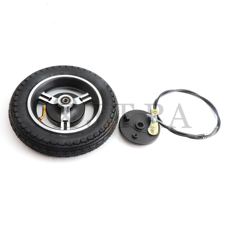 

10 Inch Drum Brake Wheel for Electric Kickscooter 10x2.125 Pneumatic with High-way Scooter Parts