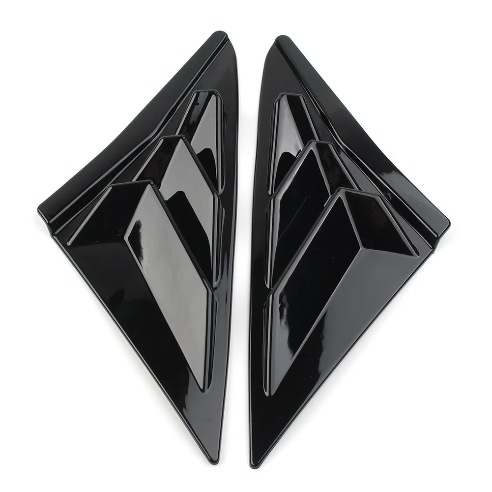 1 пара автомобильных задних боковых вентиляционных окон жалюзи декоративные