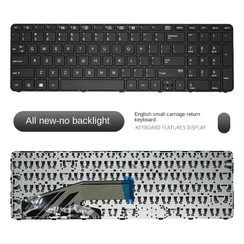 Подходит для клавиатуры ноутбука HP PROBOOK 450 G3 G4 455 470 HSTNN-Q95C Q03C