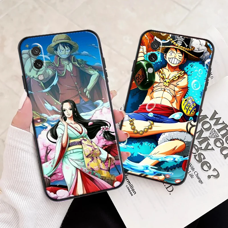 

One Piece For Xiaomi Mi 11 Lite POCO X3 Pro GT NFC M3 Pro Phone Case Carcasa Black Coque Silicone Cover Liquid Silicon