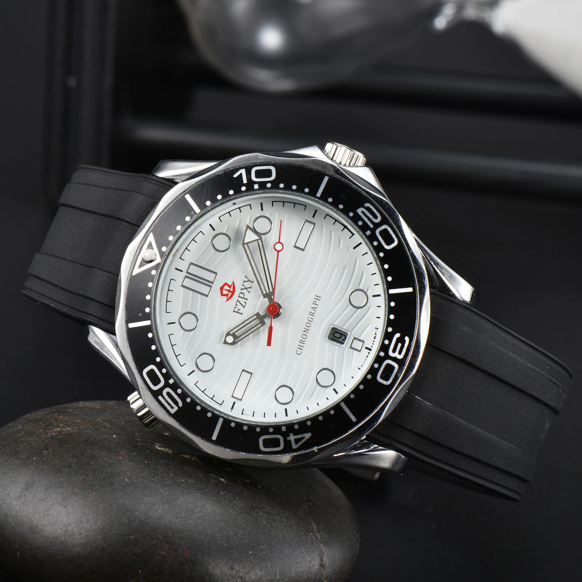 

Top AAA Original Brand Men's Business Leisure Sports Watch Classic Luxury Stainless Steel Quartz Watch