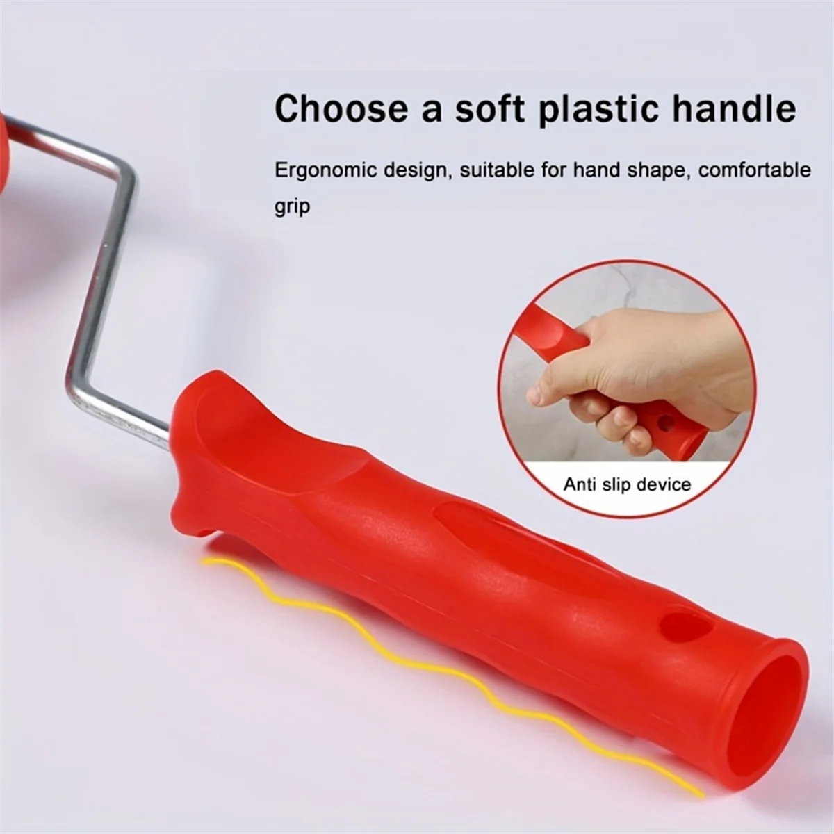 Резиновая Имитация древесины узор краска ролик DIY Краска текстура пигмент печать