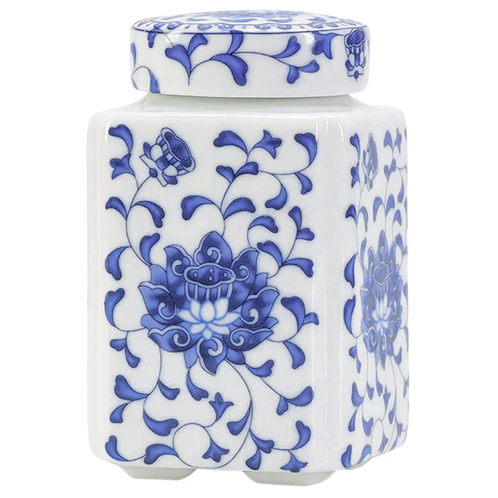 

Containers for Food Kitchen Canister Tea Ceramic Household Coffee Storage Jar