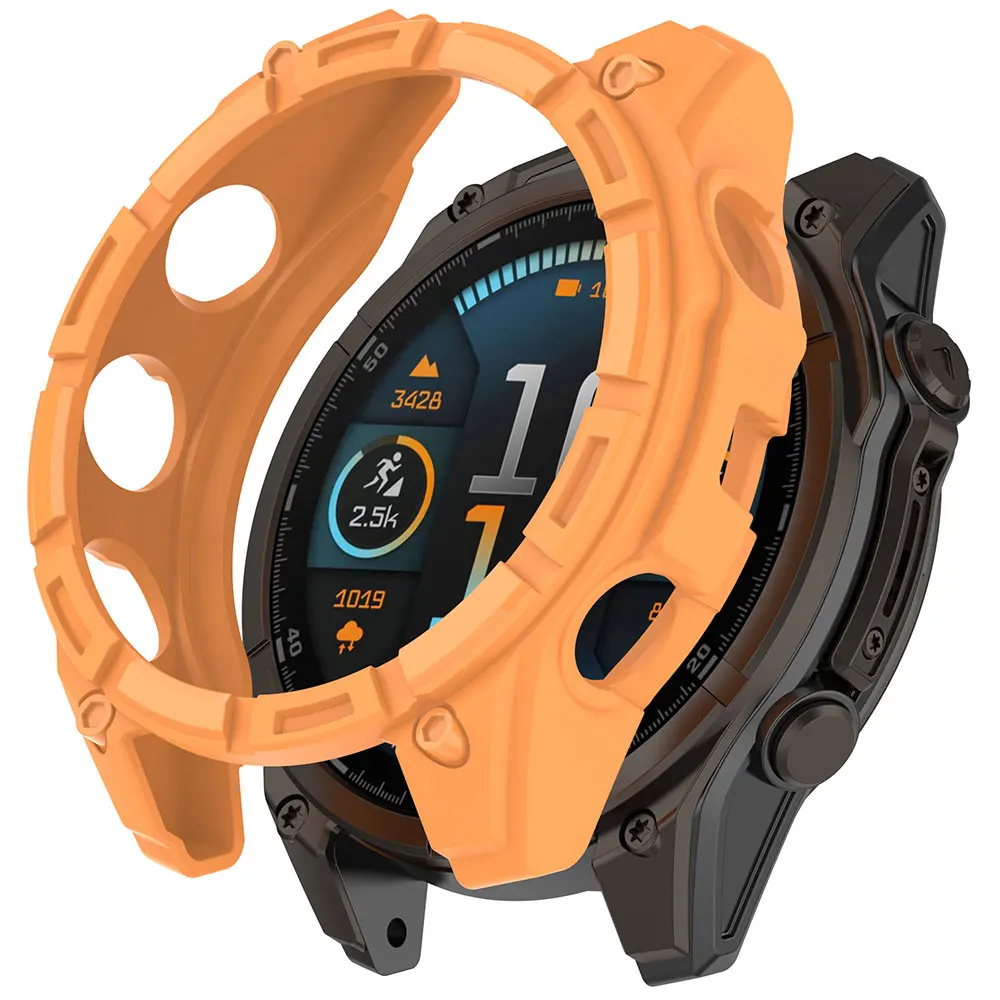 Фото Силиконовый чехол для часов Garmin Tactix 8 Amoled 51 мм 47 мм, ремешок для умных часов Garmin Tactix8 Solar 51 мм, защитный чехол №5