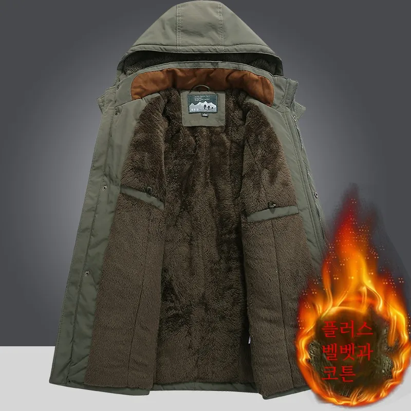 Куртка на хлопковой подкладке. Мужская зимняя утолщенная свободная повседневная