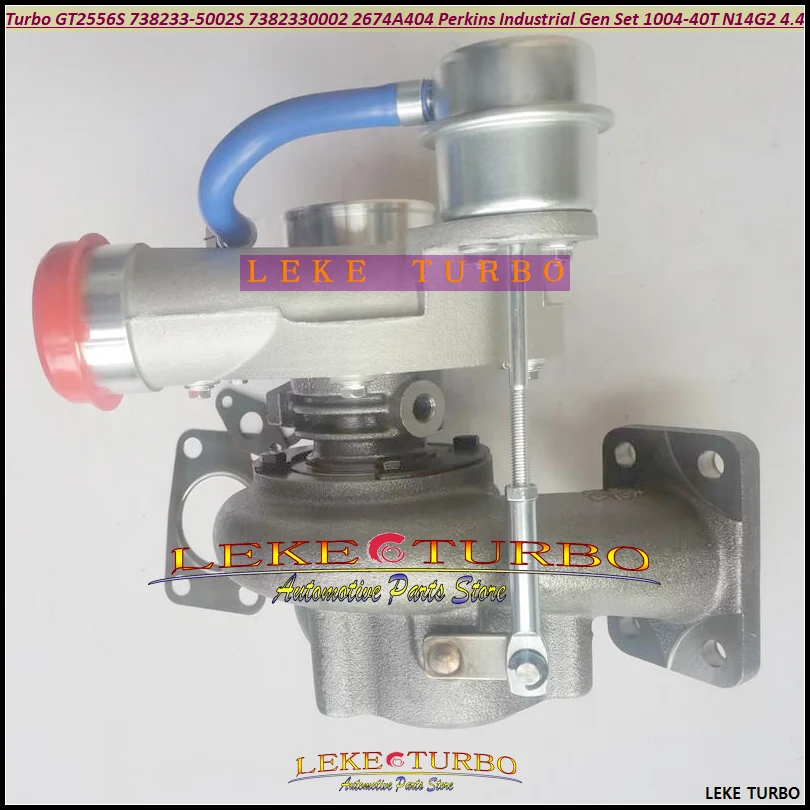 Бесплатная доставка GT2556S 738233 2674A404 738233-5002S 738233-0002 Turbo для Perkins Industrial Gen Set 1004-40T N14G2 2003-