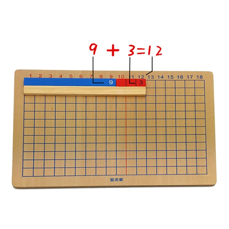 Addition And Subtraction Board Math Toys Material For Toddlers Kids &amp