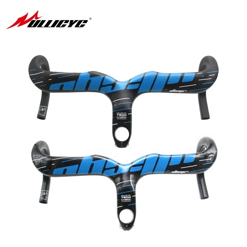 ULLICYC синий брендовый руль для шоссейного велосипеда интегрированные рули шоссе
