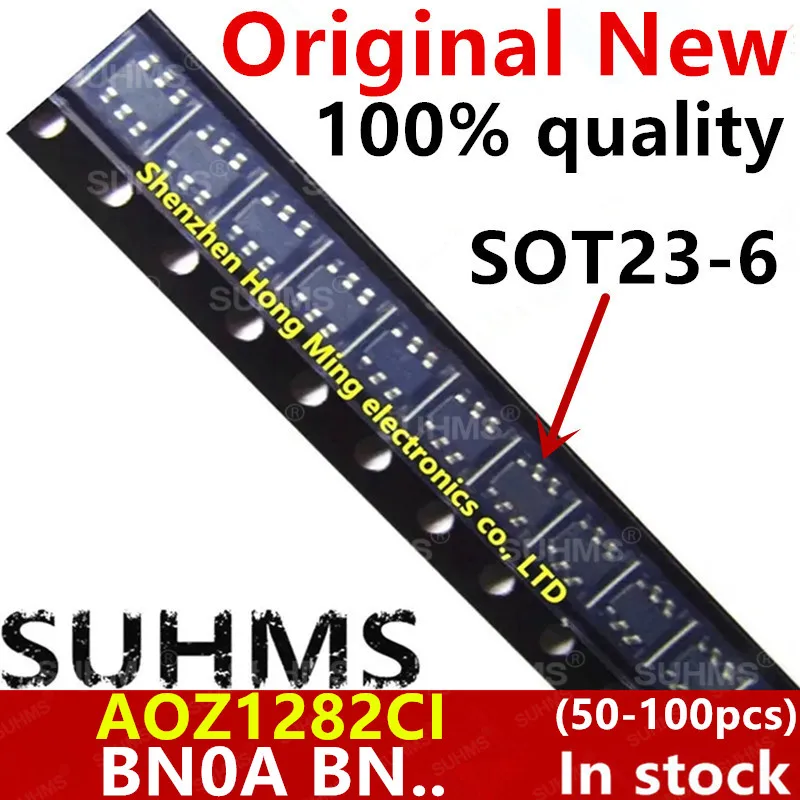(50-100 шт.) 100% новый AOZ1282CI AOZ1282 AO1282CI 1282CI BN0A BN... сот23-6