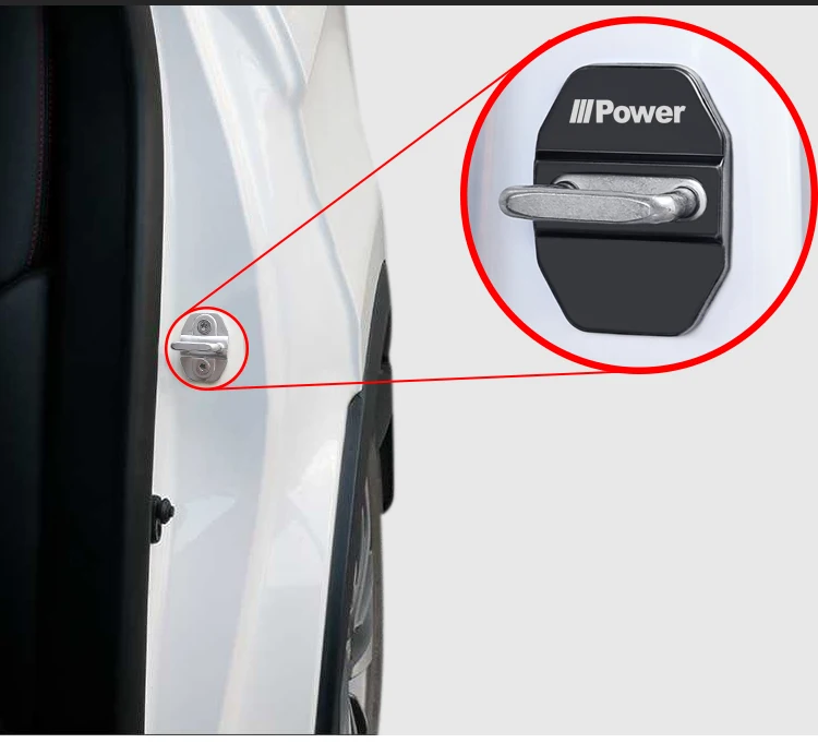 4 шт. защитные аксессуары для BMW X1 X3 X4 X5 X6 G01 F15 F16 F49 F86 F85 G05 G08 F48 |