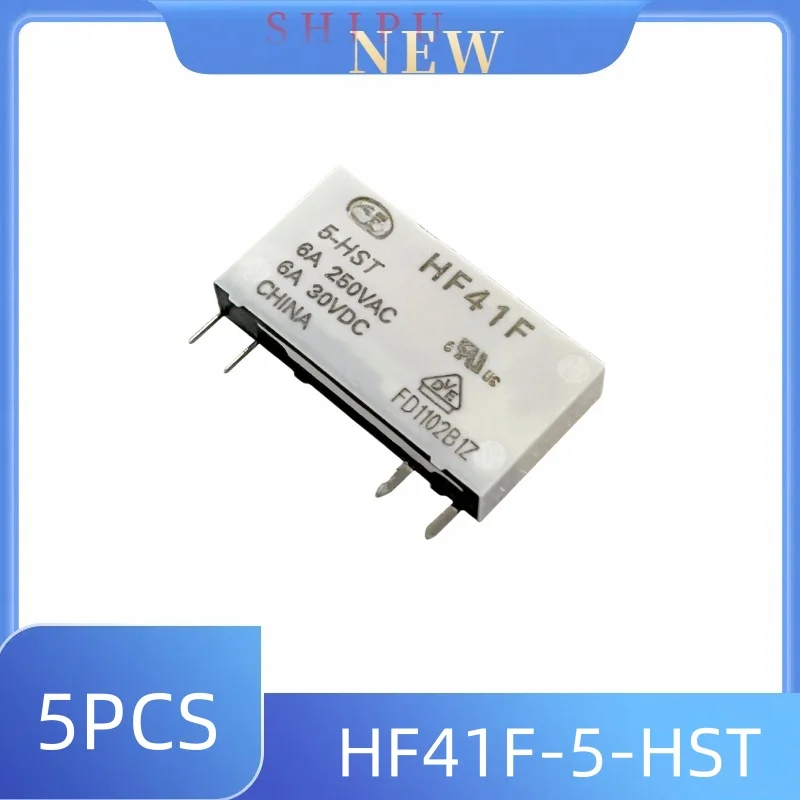 5 шт. тонкое реле мощности 12 В 6 А4