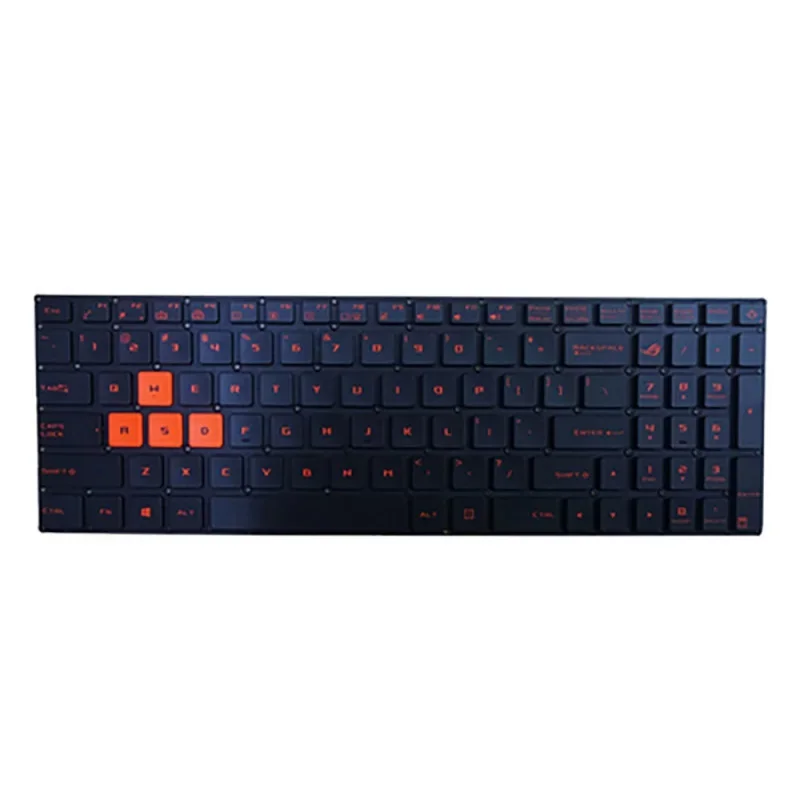 Новая клавиатура с подсветкой для Asus GL702 GL502 S5V S7VT FX502 FX60VM ZX60V красный оранжевый