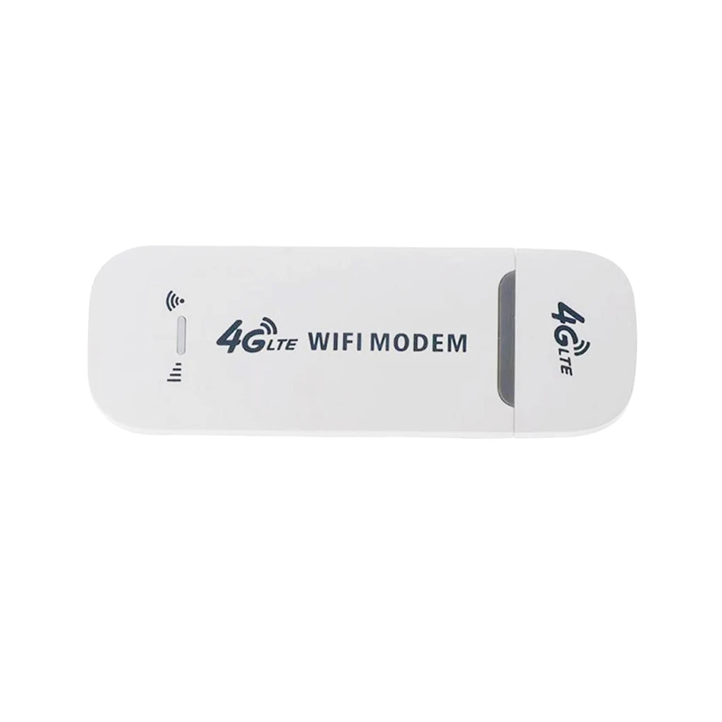 

WiFi Dongle 4G LTE B1/B3/B5 Broadband Network Adapter Modem Stick with SIM Card Slot Router 150Mbps Computer Accessories