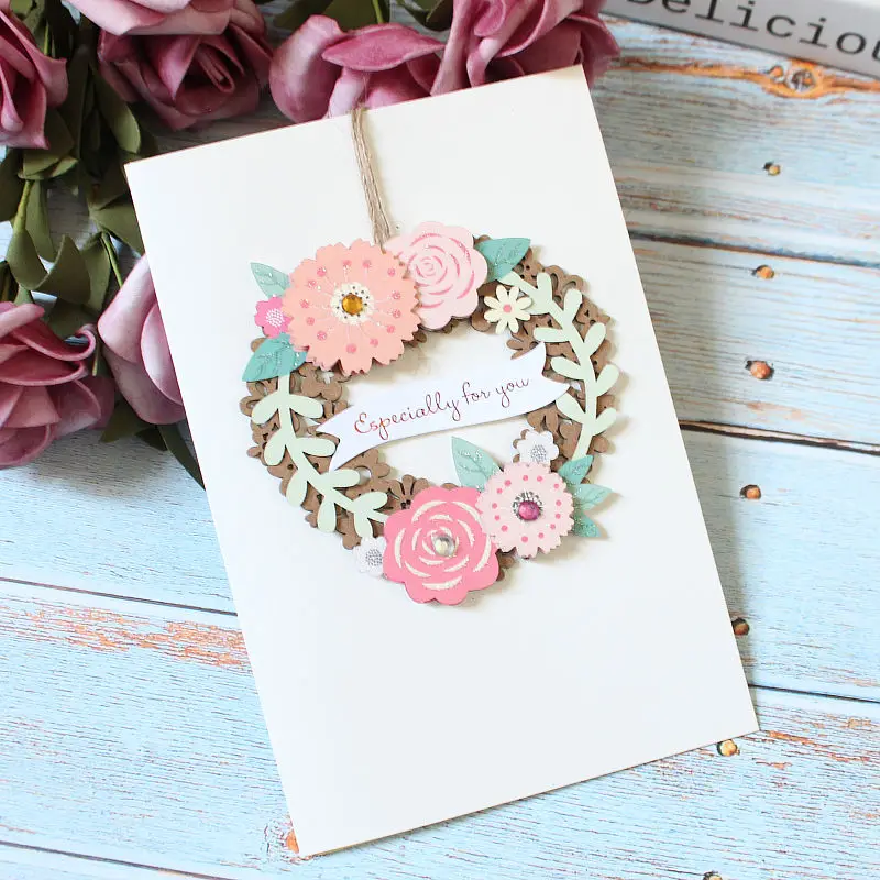 Креативная Эстетическая трехмерная нашивка открытка на день рождения День