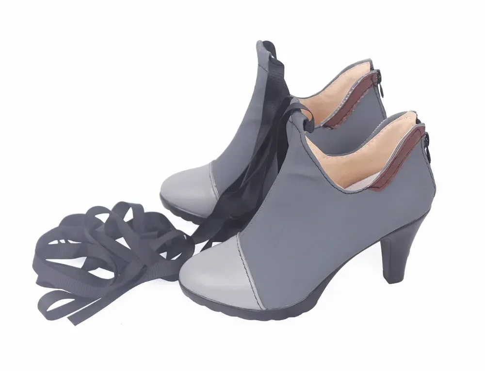 Iris Cannary Косплей ботинок из искусственной кожи