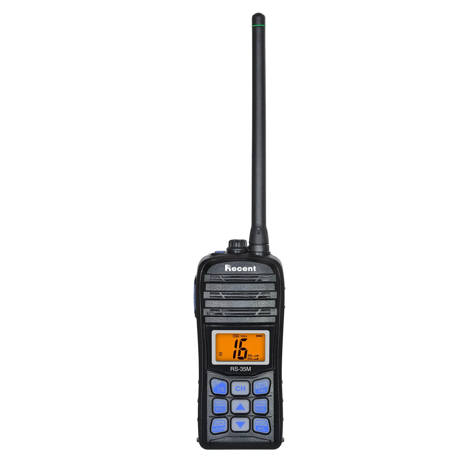 

RS-35M 400-480MHz 4W Marine UHF Radio IPX7 Handheld Transceiver Walkie Talkie for Ships Boats