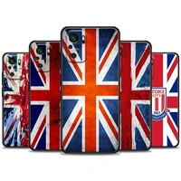 phone case for redmi note 7 8 8t 9 9s 9t 10 11 11s 11e pro plus 4g 5g soft silicone case cover uk flag hero