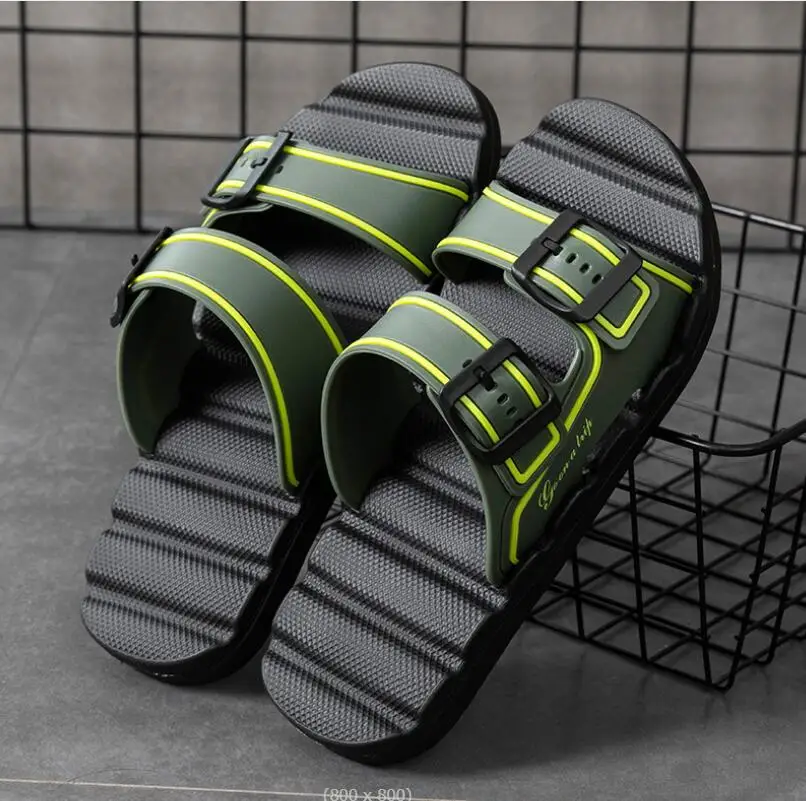 

Shoes 2022 New summer Men sandalias Outdoor sports Beach slippers men's shoes large Flip flops Men's slippers tenis masculino