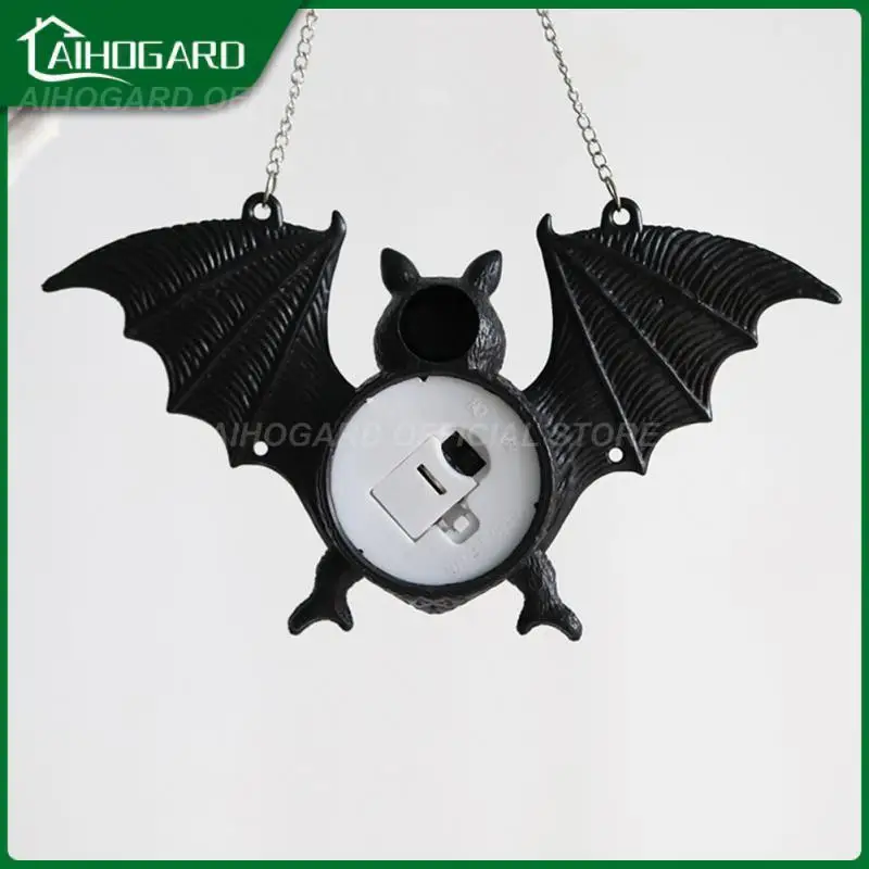 

Plastic Bat Light Mysterious Ghost Festival Decoration Glowing Horror Props Halloween Light Halloween Decoration