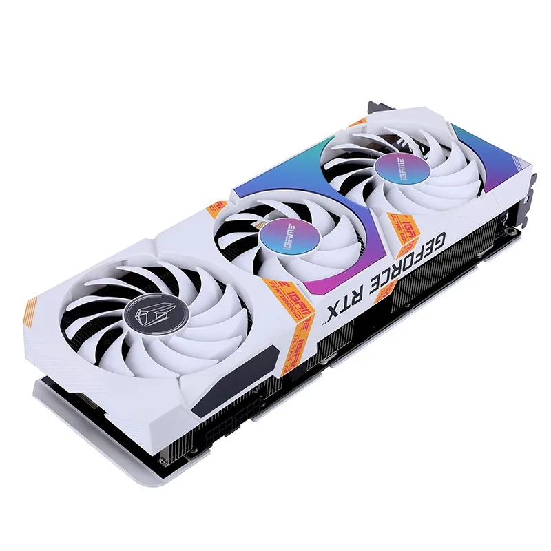 Цветная игровая видеокарта GeForce RTX 3050 Ultra W OC 8G RGB с поддержкой компьютерного
