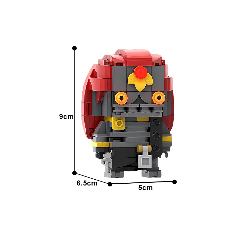 Gobrick MOC Mummifieds Ganondorfeds kingkingdom Brickheadzs модель строительные блоки классические игры