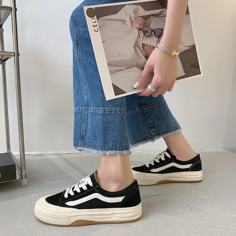

2022 Spring and Autumn New Designer Brand Luxury Women's Shoes Women's Casual Sports Shoes Thick-soled Women's Shoes